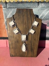 Wild Horse Boutique Sterling White Buffalo Necklace