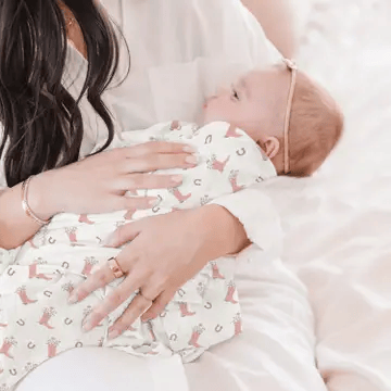 Wild Horse Boutique Swaddle Blanket Set Bloomin’ Boot