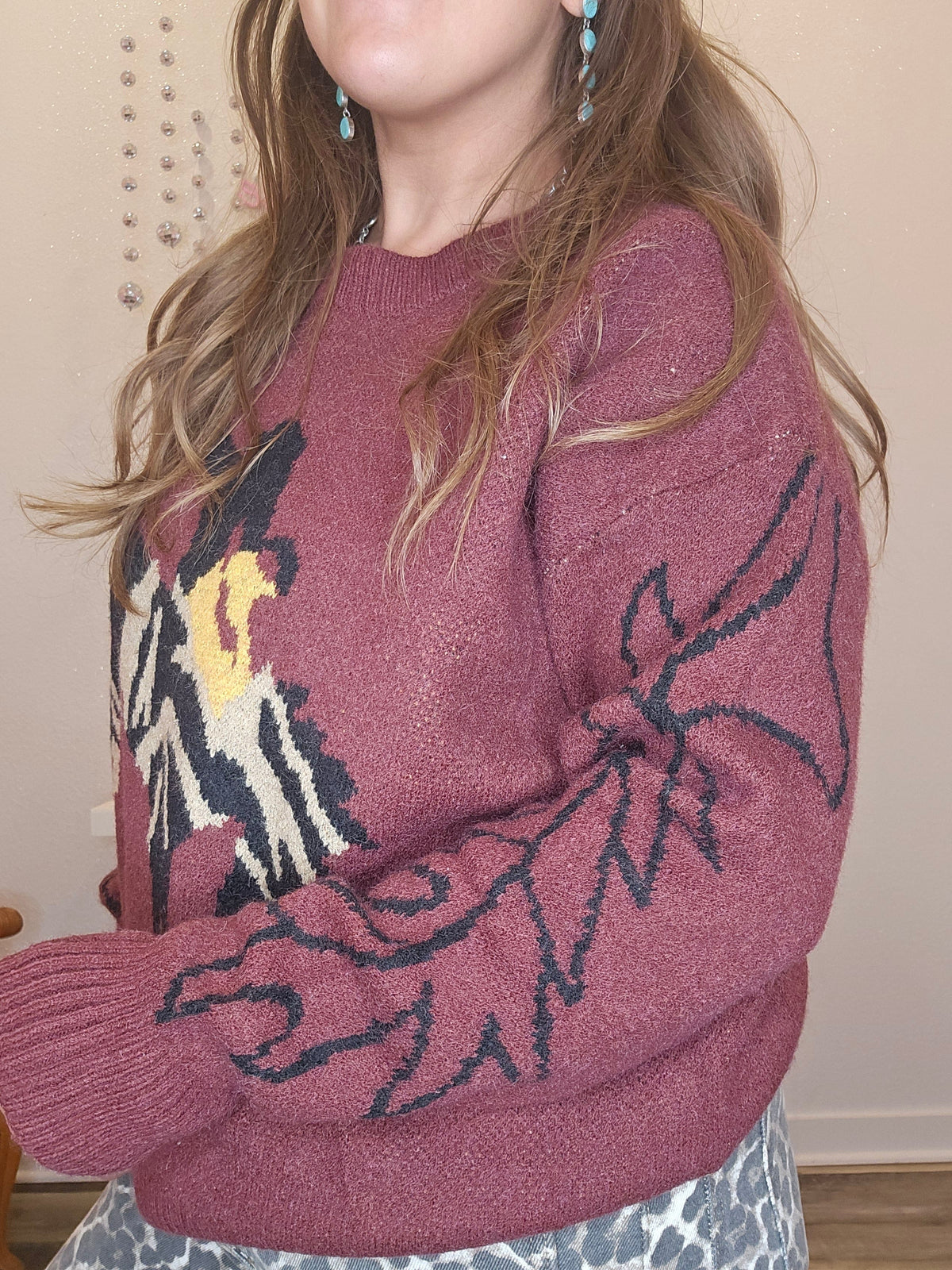 Wild Horse Boutique Sweater Rodeo Sweater