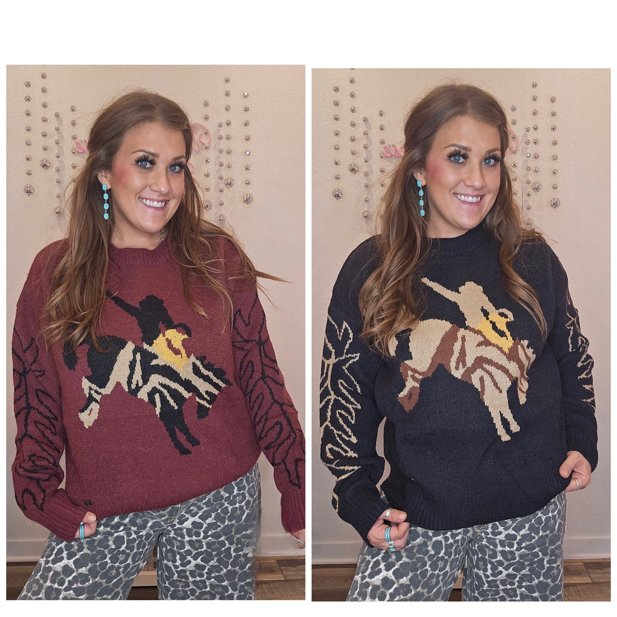 Wild Horse Boutique Sweater Rodeo Sweater