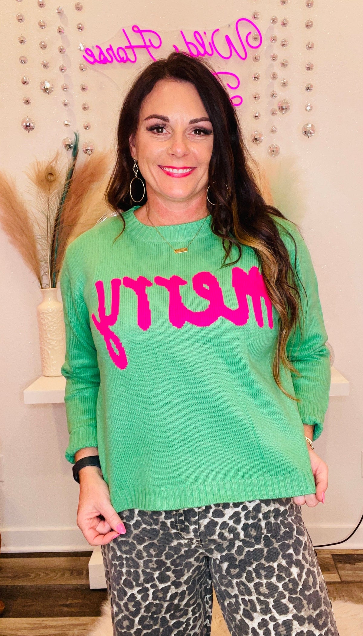 Wild Horse Boutique Sweater The Merry Sweater