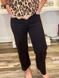 Wild Horse Boutique Vervet Black Cropped Jeans