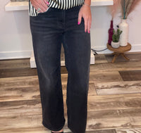 Wild Horse Boutique Washed Black High Rise Jeans