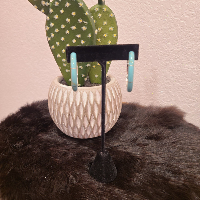 Wild Horse Boutique Jewelry Medium Kingman hoops